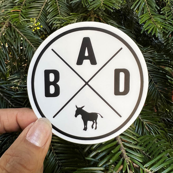 Bad Ass (WH) Sticker