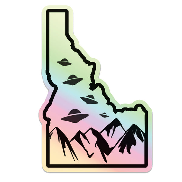 Idaho Believe Holographic Sticker