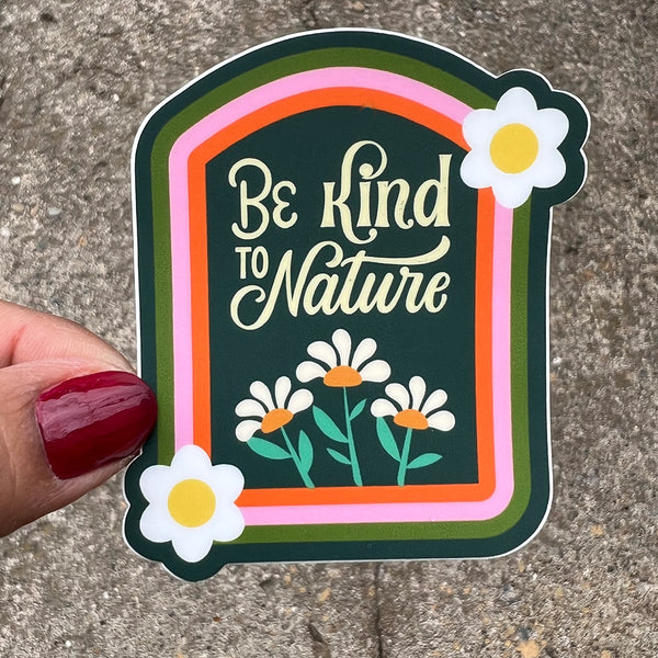 TLT Be Kind To Nature Sticker