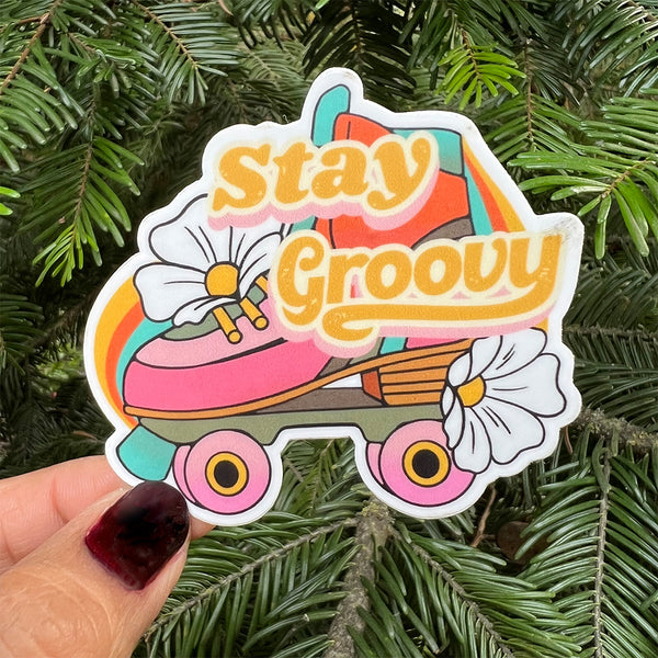 TLT Stay Groovy Sticker