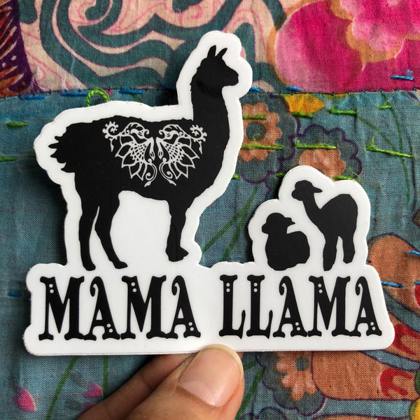 Mama Llama Sticker