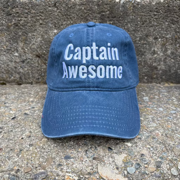 Captain Awesome Dad Hat