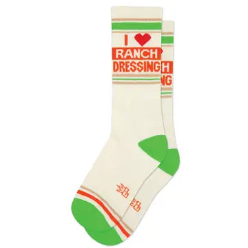 I Heart Ranch Dressing Socks