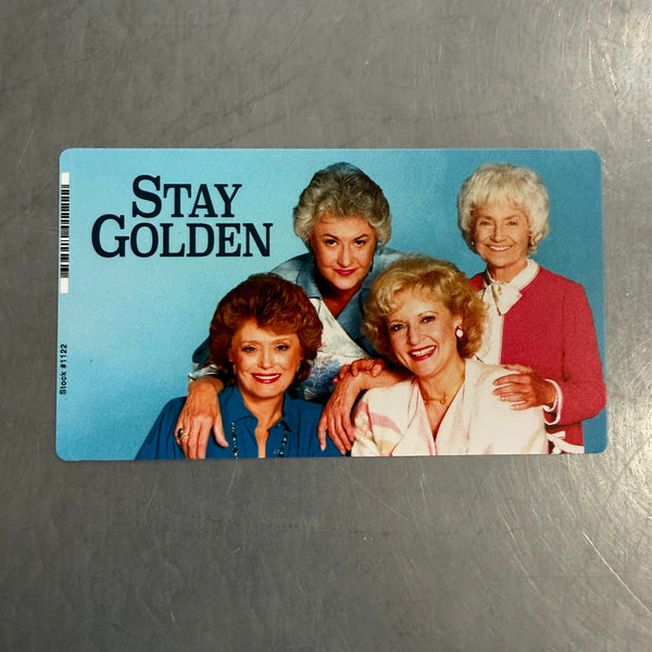 Stay Golden Sticker