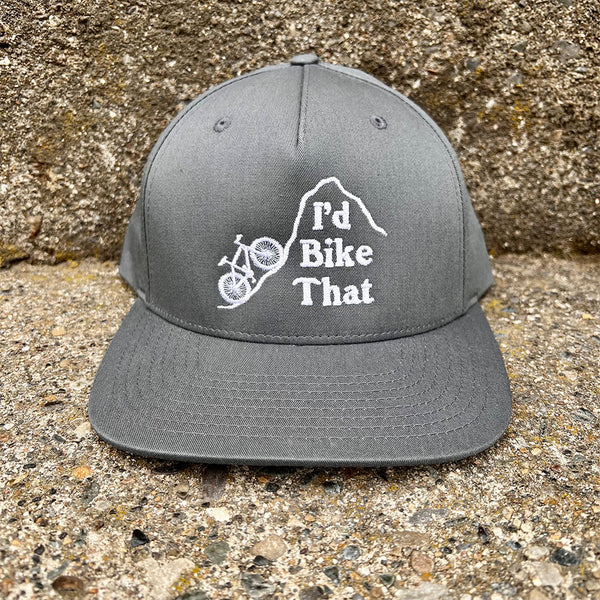 I'd Bike That Flat Bill Hat
