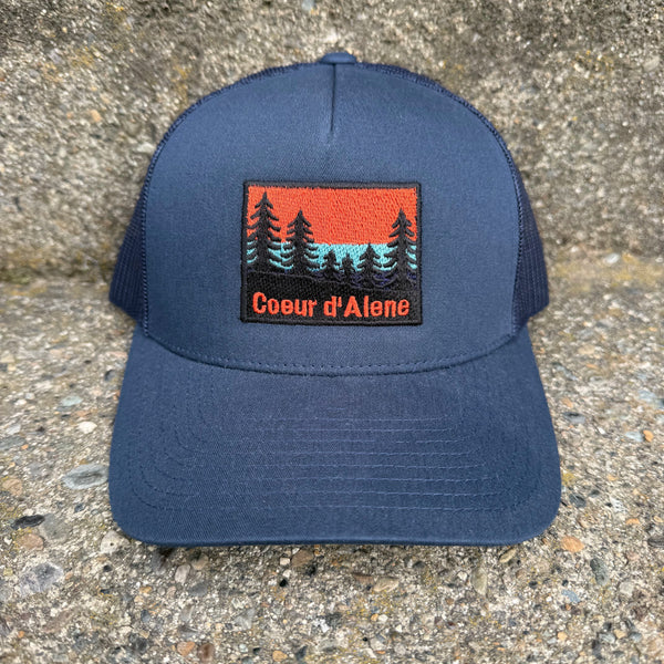Coeur d' Alene Wander Trees Trucker