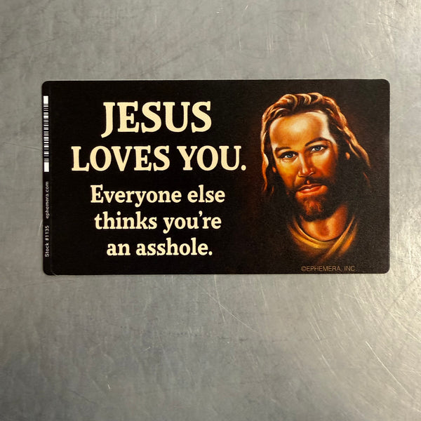 Jesus Loves You Sticker