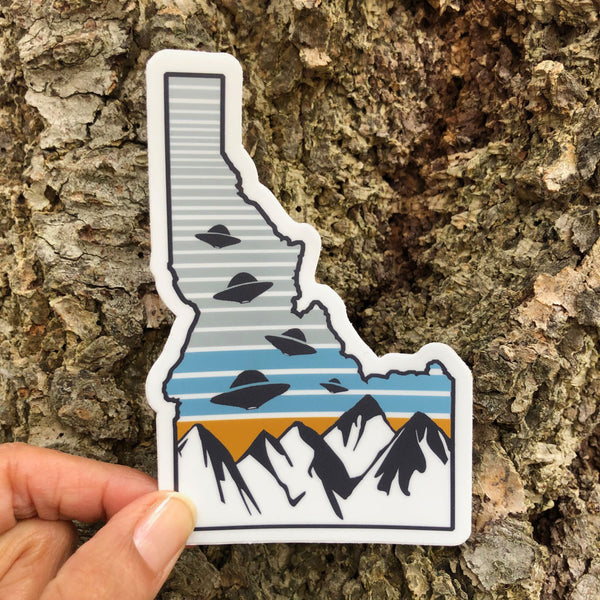 Idaho Believe Map Sticker