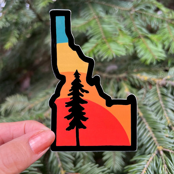 Idaho Tree Sticker
