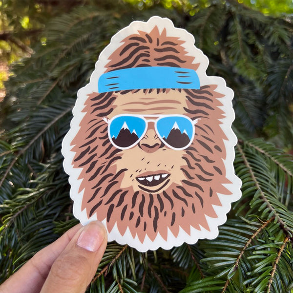 Squatch Mountain Sticker--Wholesale