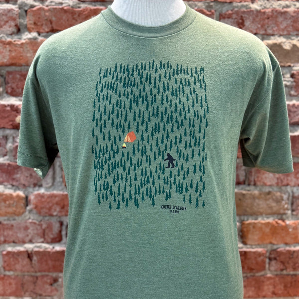 Unisex Sasquatch Forest CDA ID Tee