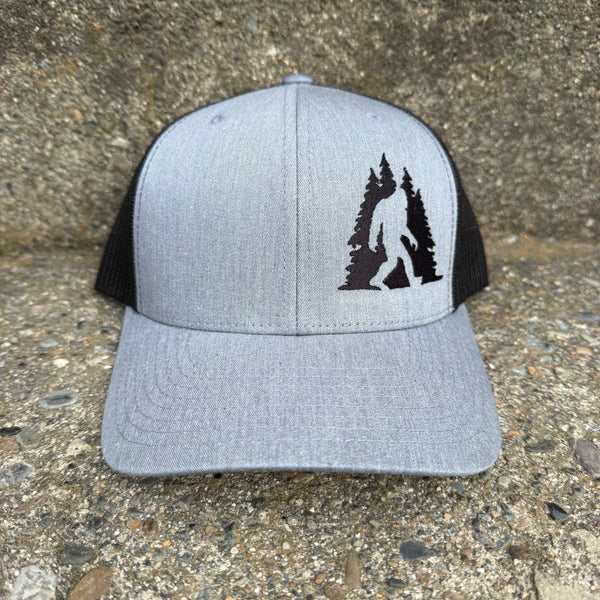 Sasquatch in Trees Trucker