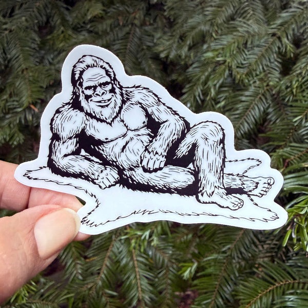 Sexy Sasquatch Sticker