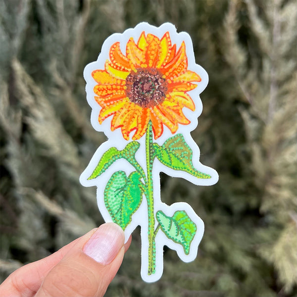 Sunflower Sticker