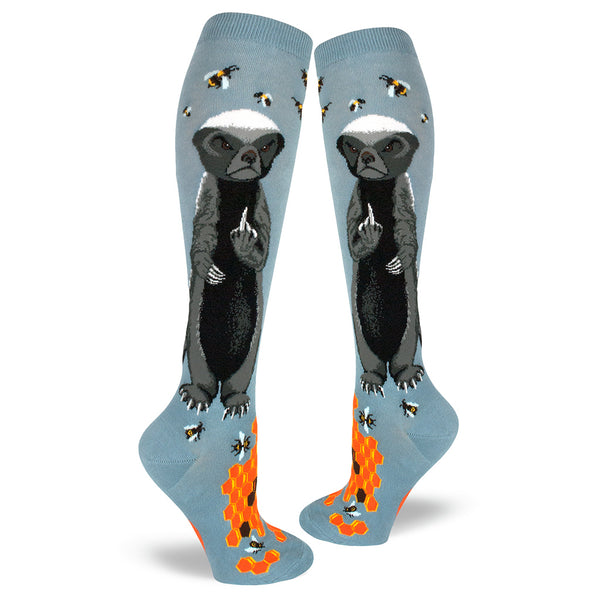 Honey Badger Knee Socks