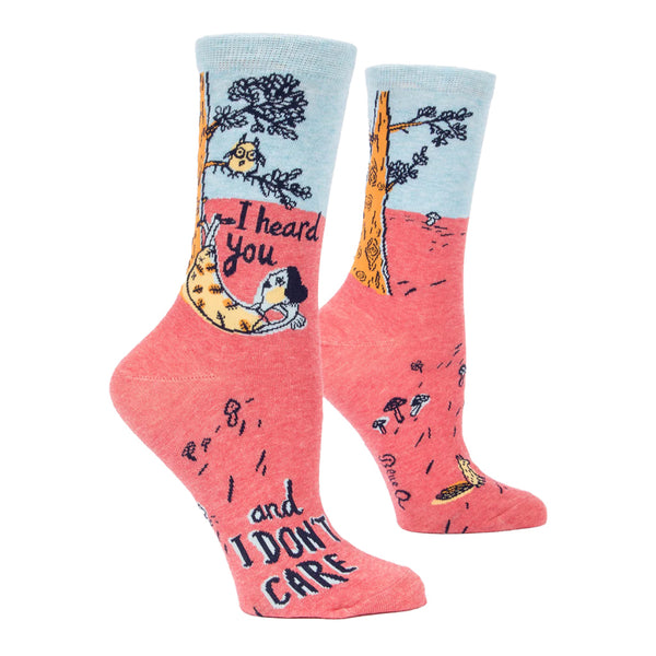 I Heard You Dont Care Socks