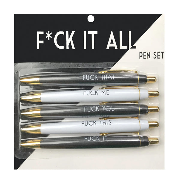 F*ck It All Pen Set