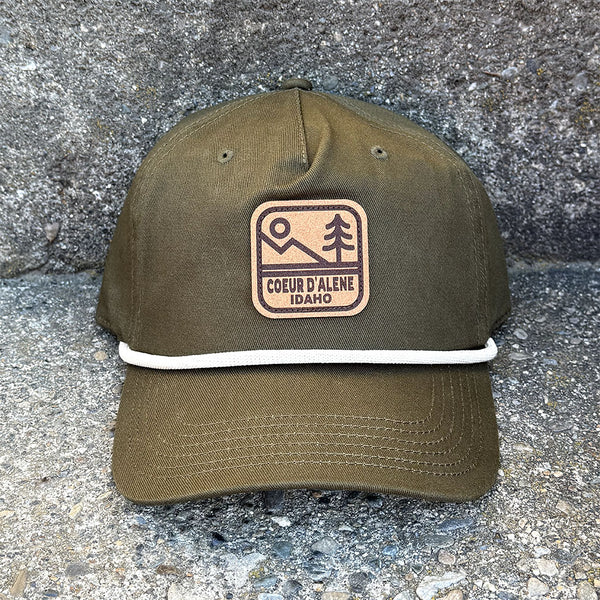 Sedona CDA ID 5-Panel Hat Army Grn