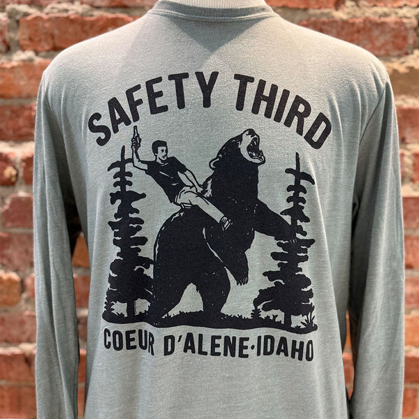 Unisex Safety Third LS Tee