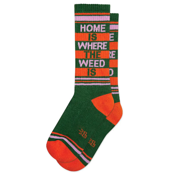 Home Is Where the Weed Is Socks