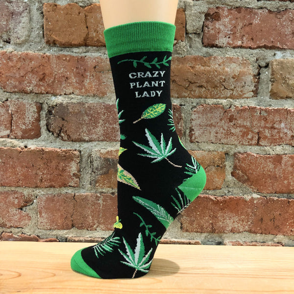 Crazy Plant Lady Socks