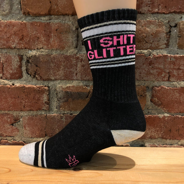 I Shit Glitter Socks