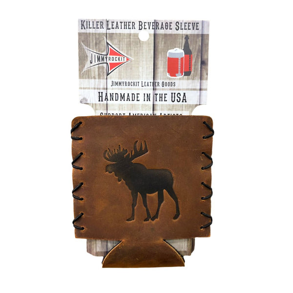 Moose Leather Koozie