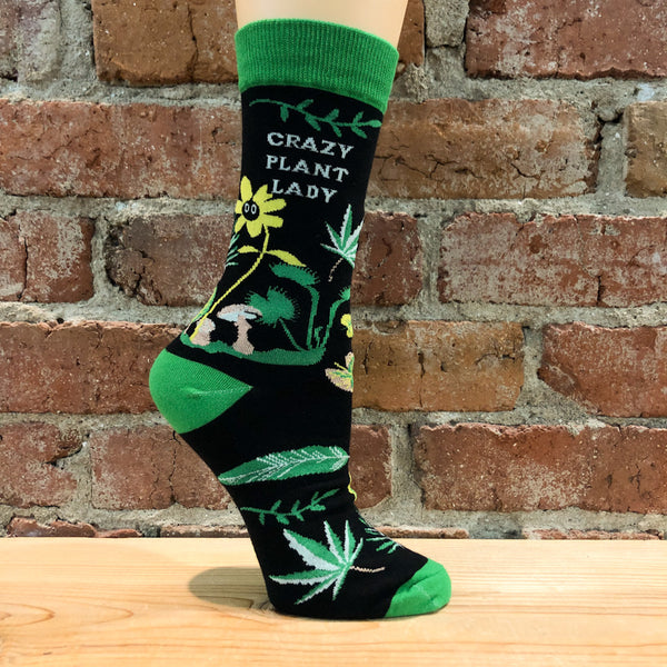 Crazy Plant Lady Socks