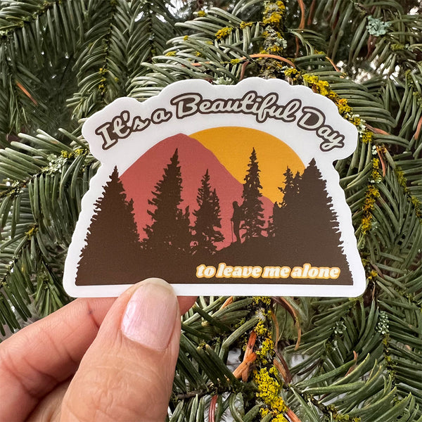 Beautiful Day Sticker--Wholesale