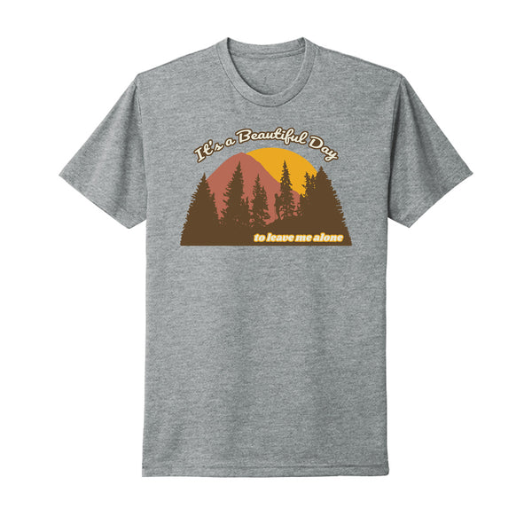 Unisex Beautiful Day Tee (Grey Triblend)--Wholesale