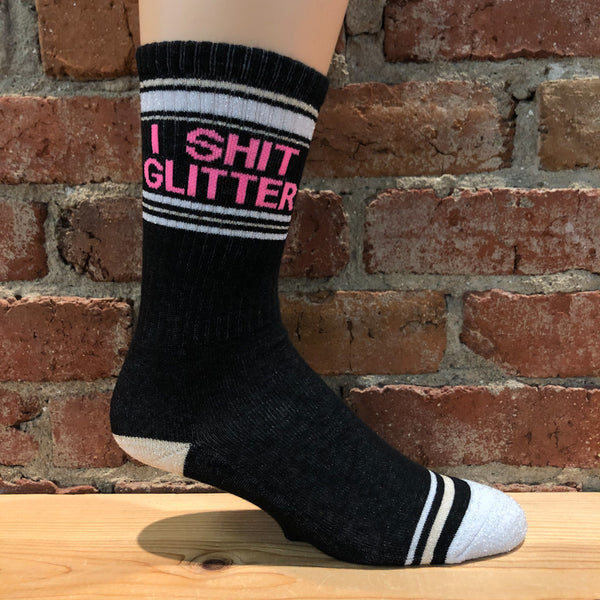 I Shit Glitter Socks