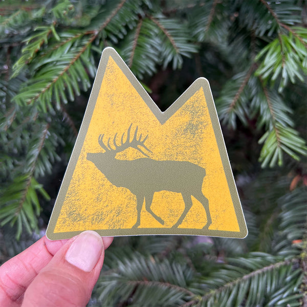 Elk Mountain Sticker
