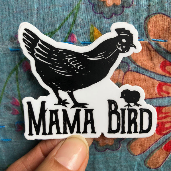 Mama Bird Sticker