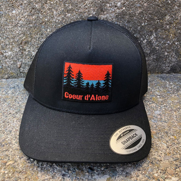 Coeur d' Alene Wander Trees Trucker